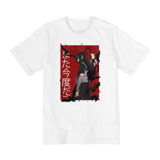 Nome do produto Camisa Naruto - Uchiha Itachi Mata Kondo Da - Modelo Quality Infantil (10 a 14 anos)