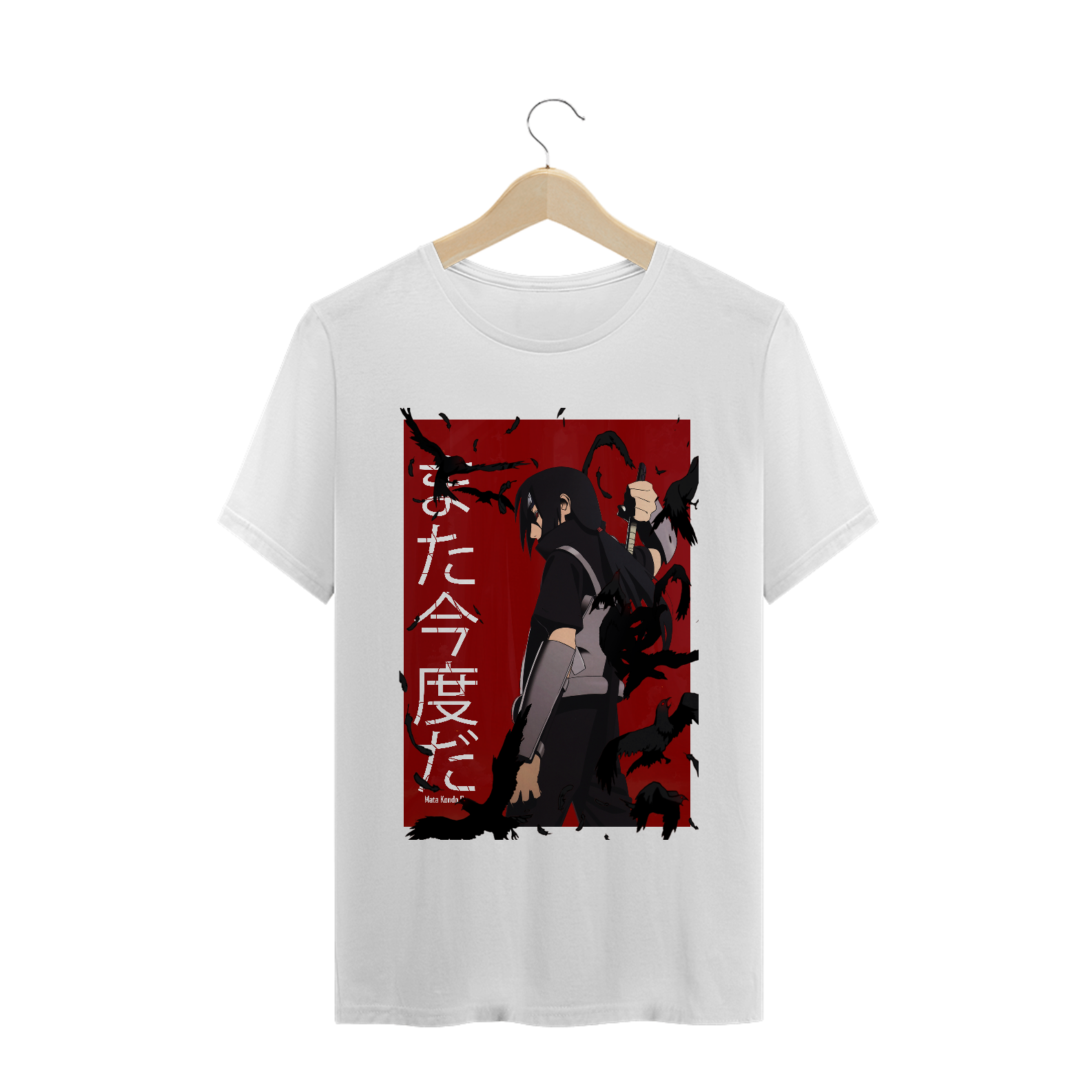 Camisa Naruto - Uchiha Itachi Mata Kondo Da 