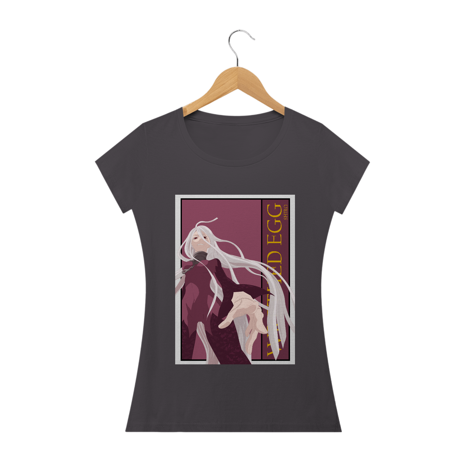 Camisa Deadman Wonderland - Wretched Egg Luxury - Modelo Feminino Estonado