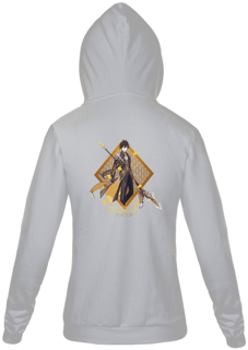 Nome do produto Moletom com Zíper Genshin Impact - Morax Impact