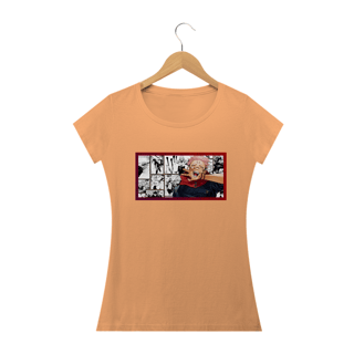 Nome do produto Camisa Jujutsu Kaisen - Sukuna Halloween - Promoção de Halloween 2022 - Modelo Feminino