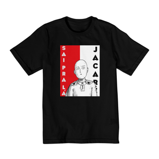 Camisa One Punch Man - Jacaré - Modelo Infantil (2 a 8 anos)