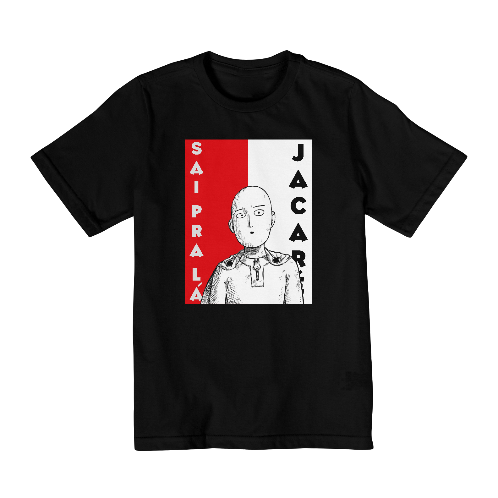 One Punch Man - Jacaré - Modelo Quality Infantil (10 a 14 anos)