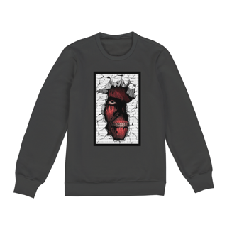 Nome do produto Moletom Shingeki No Kyojin Colossal Terror