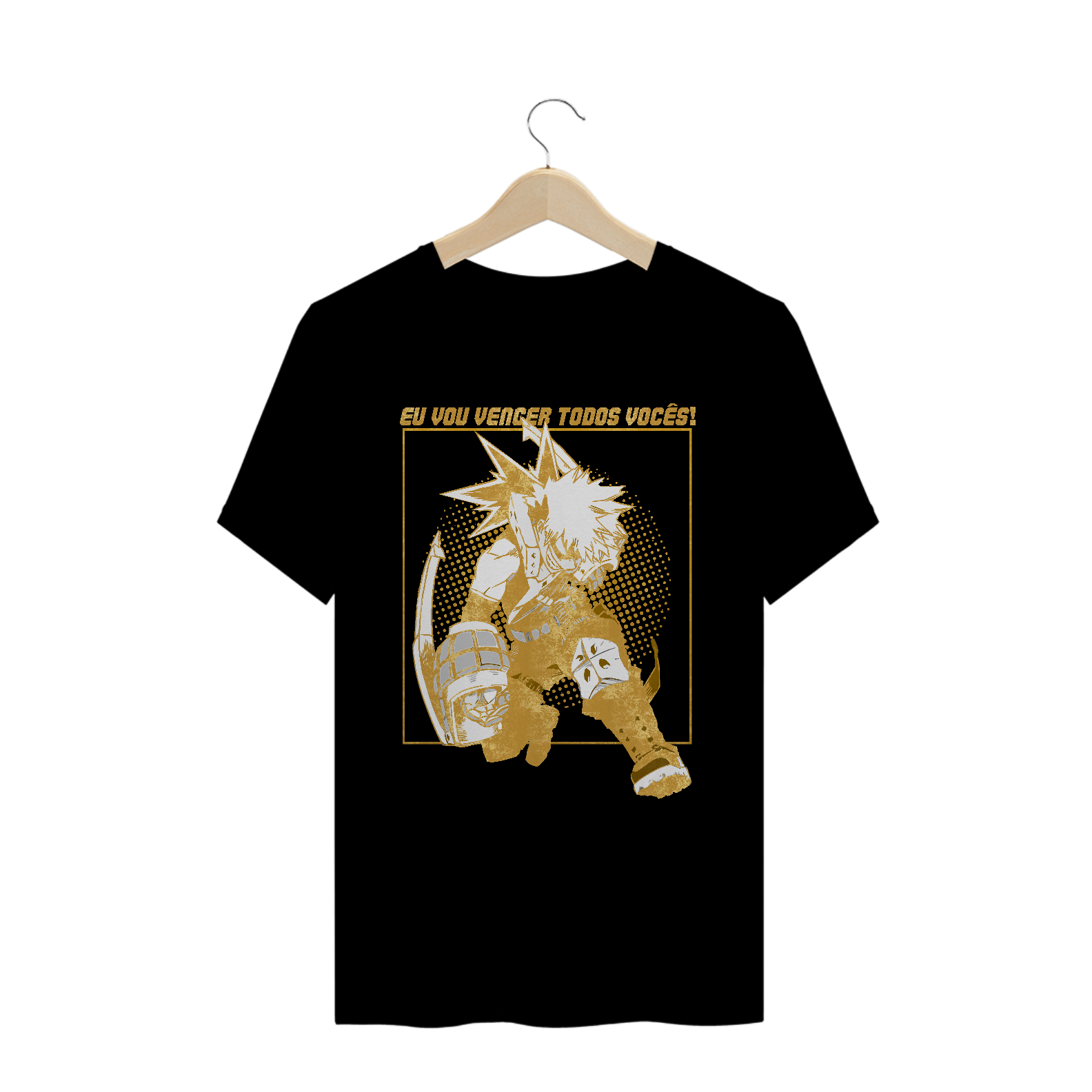 Camisa My Hero Academy - Gold Bakugou