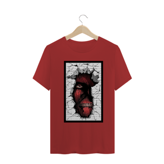 Camisa Shingeki No Kyojin Colossal Terror - Modelo Estonado