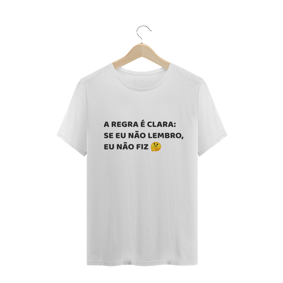 A REGRA É CLARA