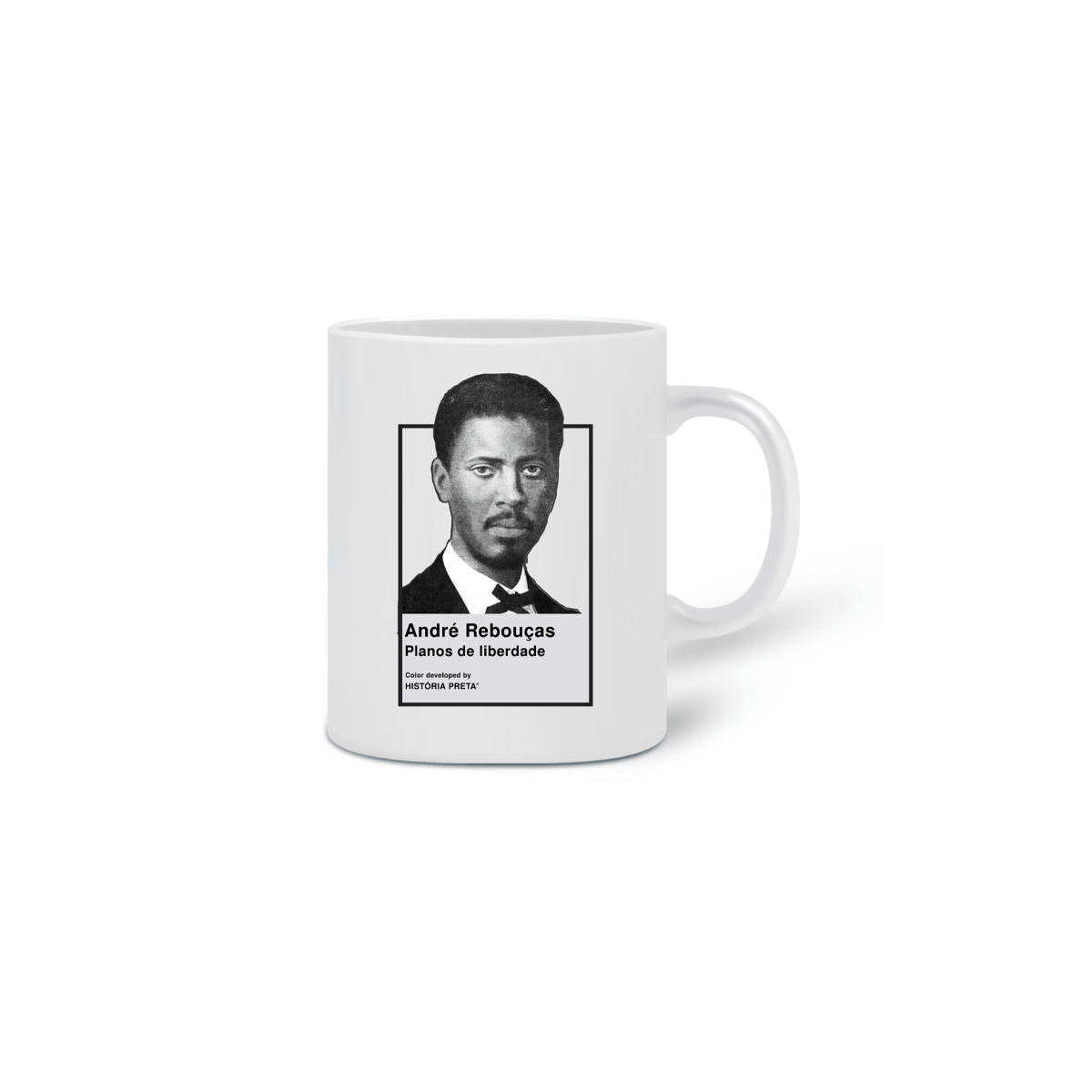 Nome do produto: Caneca Pantone André Rebouças