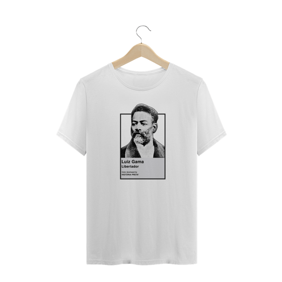 Camiseta Pantone Luiz Gama