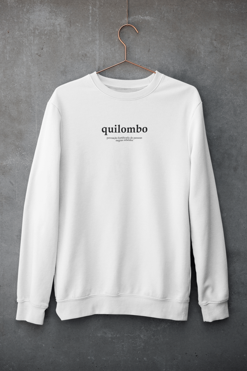 Nome do produto: Moletom Quilombo