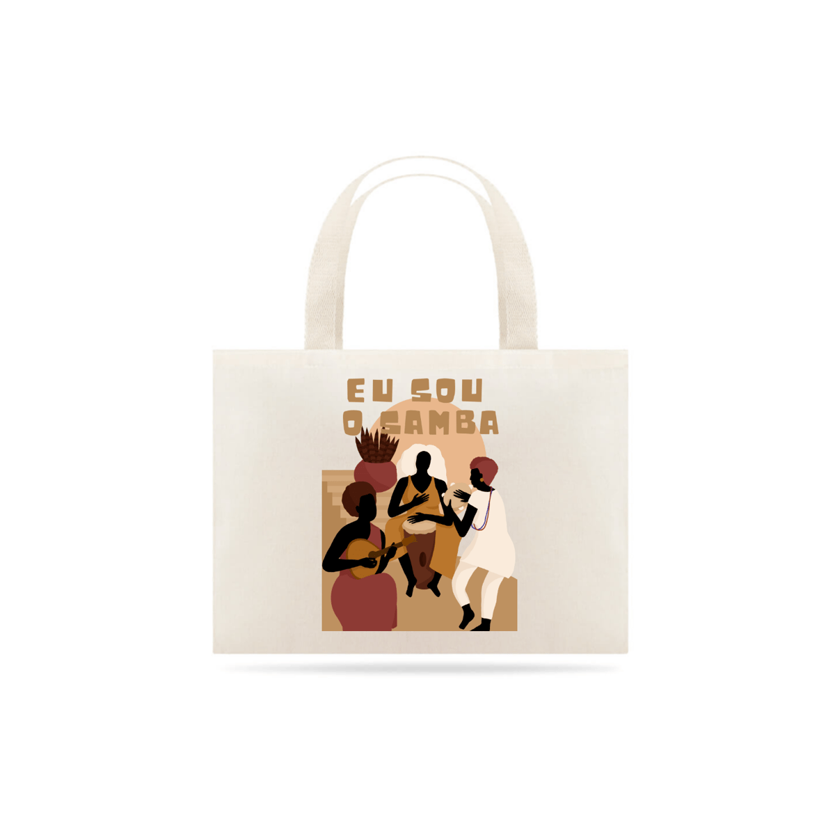 Nome do produto: Eco Bag Eu Sou o Samba