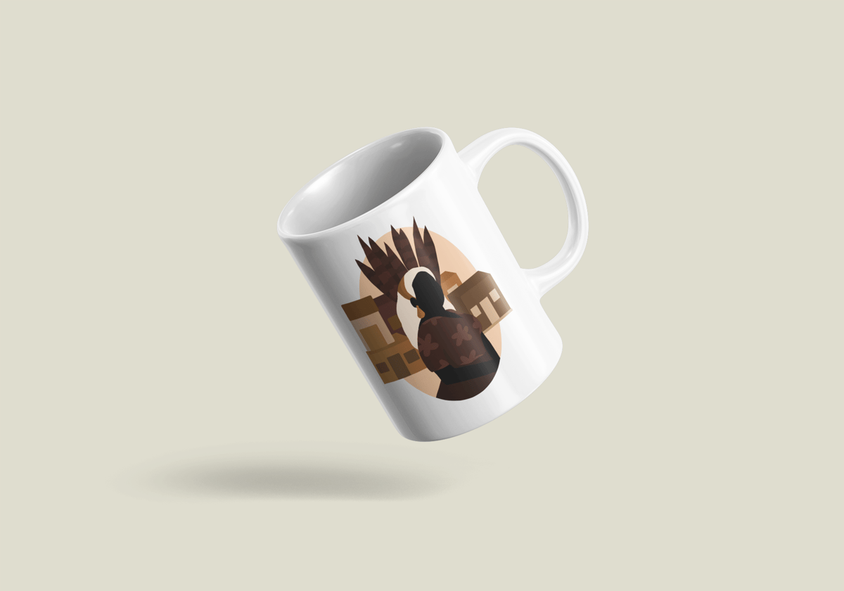 Nome do produto: Caneca Jovelina Pérola Negra