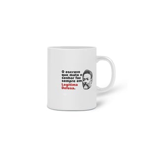 Nome do produto Caneca Luiz Gama Legítima Defesa