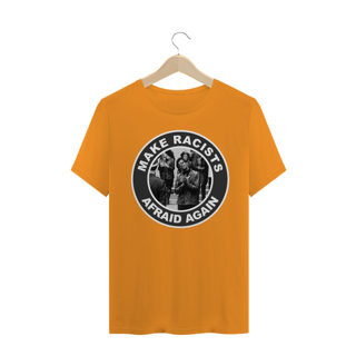 Nome do produto Camiseta Racists Afraid - Black Panther Party