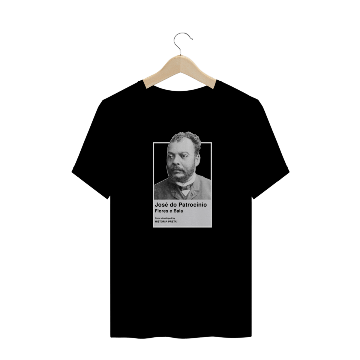 Nome do produto: Camiseta Pantone José do Patrocínio