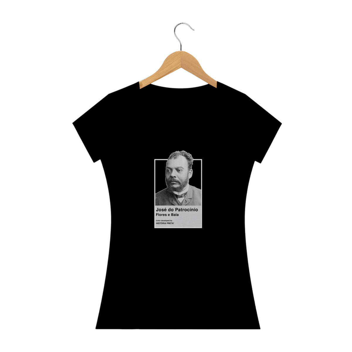 Nome do produto: Camiseta Pantone José do Patrocínio