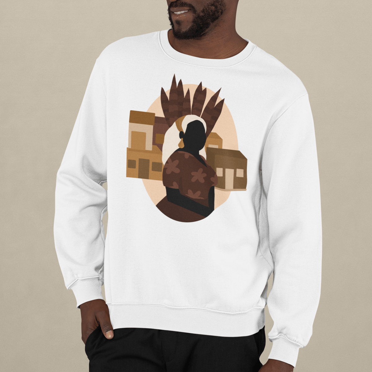 Nome do produto: Moletom Jovelina Pérola Negra