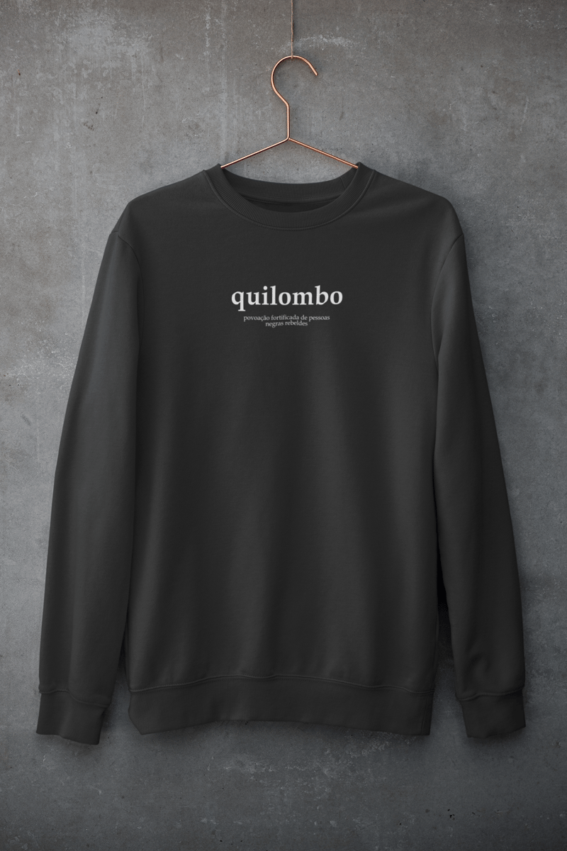 Nome do produto: Moletom Quilombo