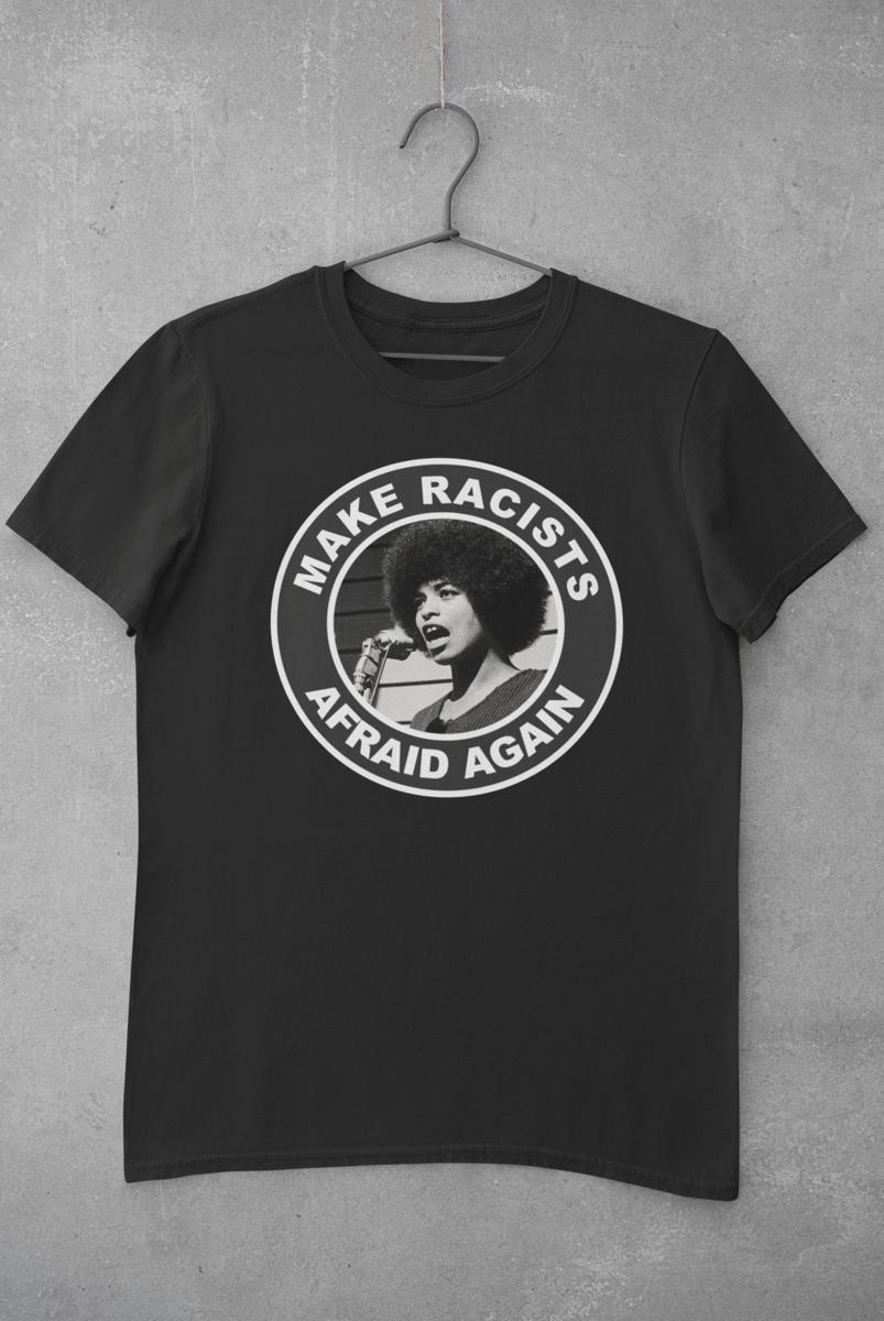 Nome do produto: Camiseta Plus Size Racists Afraid