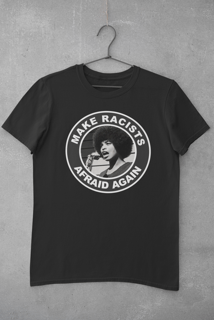 Camiseta Plus Size Racists Afraid