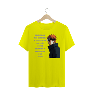 Nome do produtoCamiseta Masculina Frase Pain - Naruto