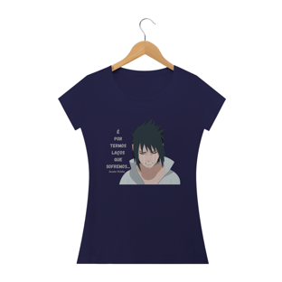 Nome do produtoCamiseta Feminina Frase Sasuke