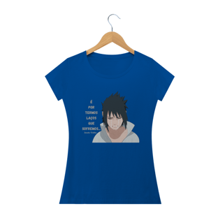 Nome do produtoCamiseta Feminina Frase Sasuke