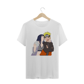 Camiseta Masculina Naruto e Hinata