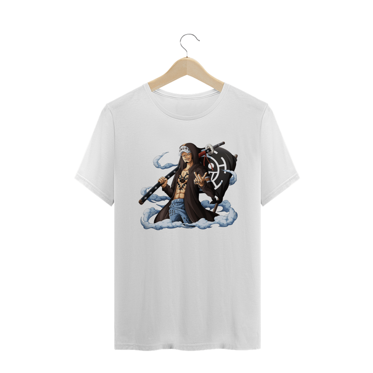 Nome do produto: Camiseta Masculina Law - One Piece