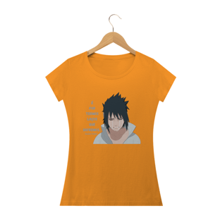 Nome do produtoCamiseta Feminina Frase Sasuke