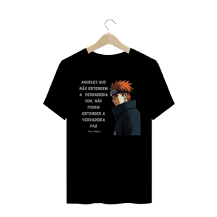 Nome do produtoCamiseta Masculina Frase Pain - Naruto