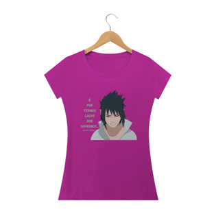 Nome do produtoCamiseta Feminina Frase Sasuke