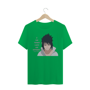Nome do produtoCamiseta Masculina Frase Sasuke