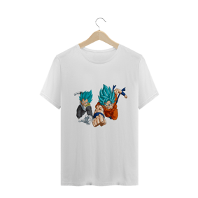 Camiseta Dragon Ball - Goku e Vegeta