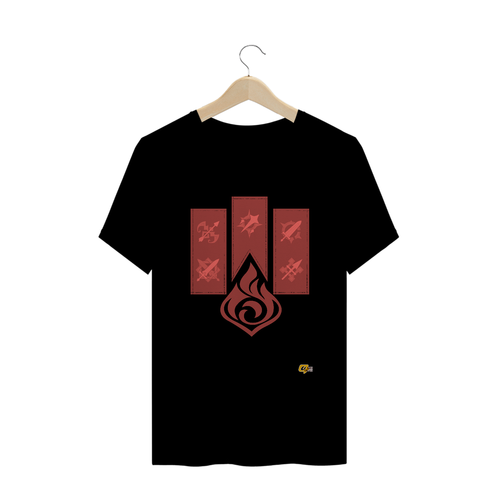 Camiseta - Genshin fire