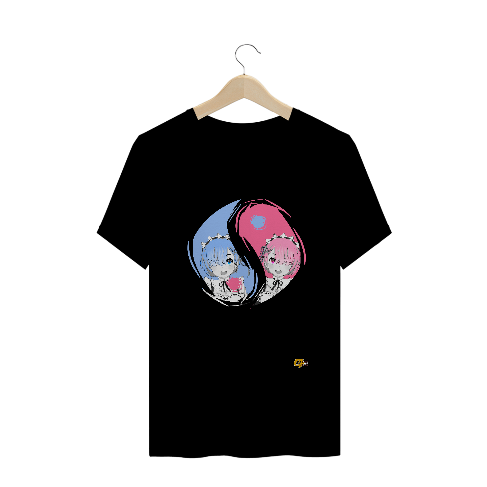 Camiseta - Re:zero - ying yang