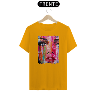 Nome do produto Camiseta Graffiti Face de Mulher