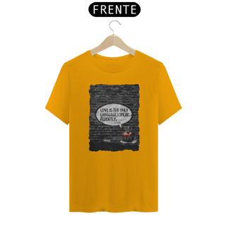 Nome do produto Camiseta Graffiti Love is the only language