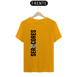 Nome do produto Camiseta Seremcores em preto vertical