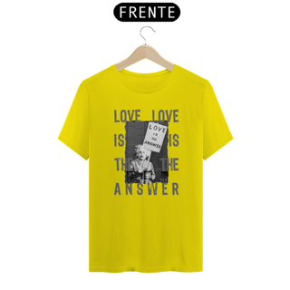 Nome do produto Camiseta Graffiti Love is the answer