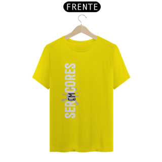 Nome do produto Camiseta Seremcores em branco vertical
