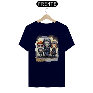 Nome do produto Camiseta Trio 4 Zumbi Frank - Seremcores 