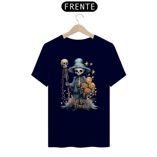 Nome do produto Camiseta Esqueleto Take your Time