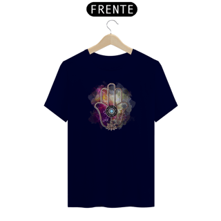 Nome do produto Camiseta Hamsá Mandala (Proteção)