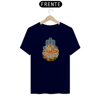 Nome do produto Camiseta Hamsá Solar (Proteção)