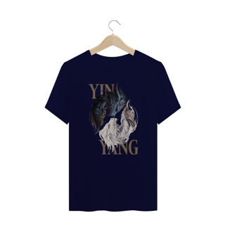 Nome do produto Camiseta Plus Yin Yang Dragões