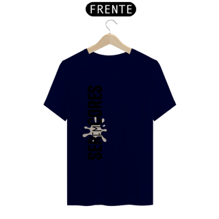 Nome do produto Camiseta Seremcores em preto vertical