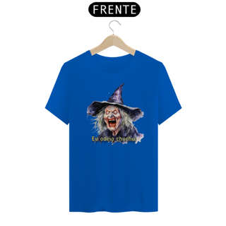Nome do produto Camiseta de Bruxa - Eu odeio chuchu