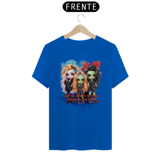 Nome do produto Camiseta Zombie girls (inglês)