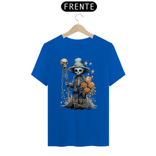 Nome do produto Camiseta Esqueleto Take your Time